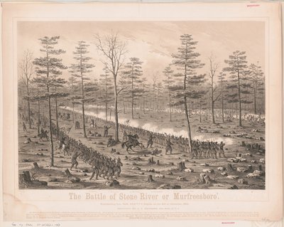 Bataille de la rivière Stone ou bataille de Murfreesboro, 31 décembre - Unbekannt