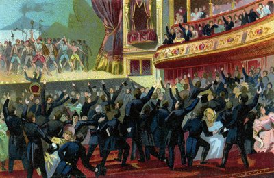 Révolution belge de 1830 (illustration) - Unbekannter Künstler
