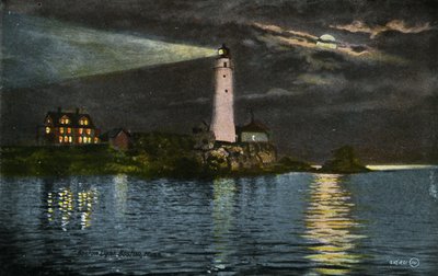 Boston : Phare de Boston - Unbekannter Künstler