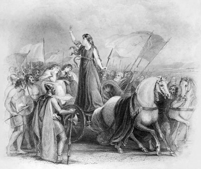Boudica / Boadicée - Unbekannter Künstler