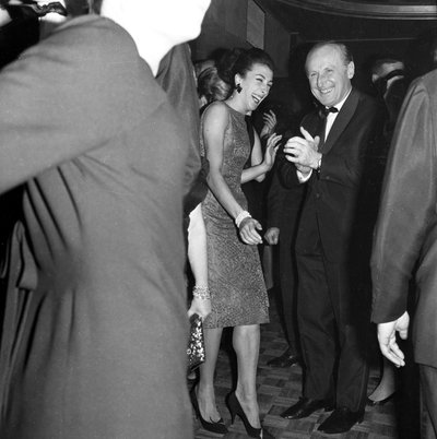 Bourvil au spectacle Ye Ye à l