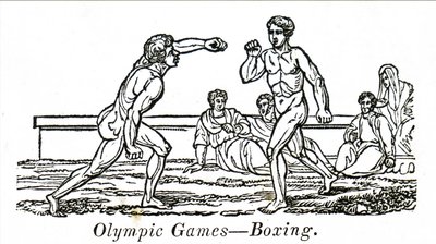 Boxeurs aux anciens Jeux olympiques - Unbekannt