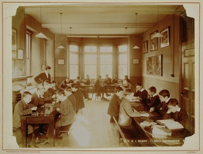 Salle de jeux pour garçons à l