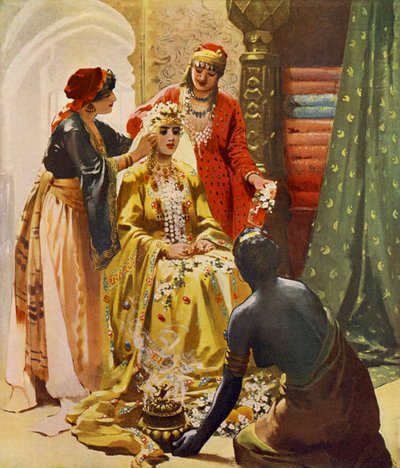 Préparatifs de mariage - Unbekannter Künstler