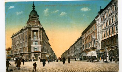 Budapest - Avenue Andrassy - Unbekannter Künstler