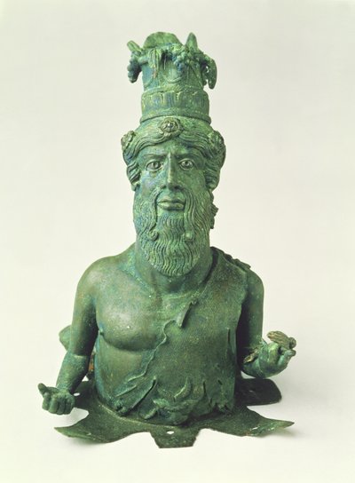Buste de Dionysos-Sabazius, de Pompéi, fin du IIe siècle av. J.-C. - Unbekannt
