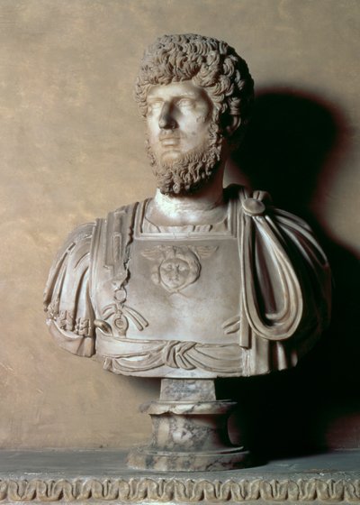 Buste de Lucius Aurelius Verus, romain, 2e siècle - Unbekannt