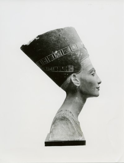 Buste de la reine Néfertiti, vue de côté, copie du buste au musée égyptien, SMPK, Berlin - Unbekannt