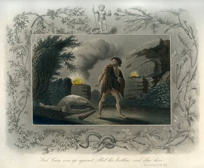 Caïn et Abel - Bible - Unbekannter Künstler