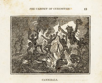 Cannibales dansant autour d