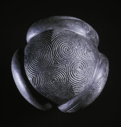 Boule sculptée de Glass Hill, Towie, Aberdeenshire, Néolithique, c.3000 av. J.-C. - Unbekannt
