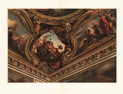 Peinture de plafond du Palais de Versailles - Unbekannter Künstler