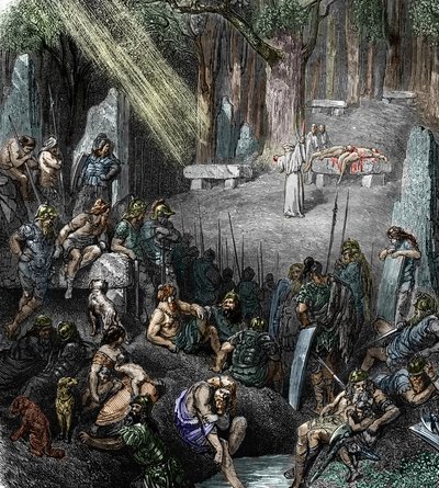 Antiquité celtique: Sacrifice humain lors d