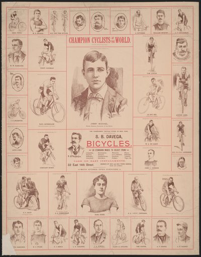 Champions cyclistes du monde - Unbekannter Künstler