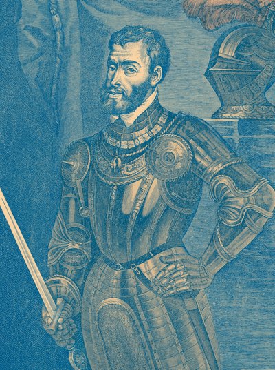 Charles V (1500-58) (gravure) - Lancelot Volders