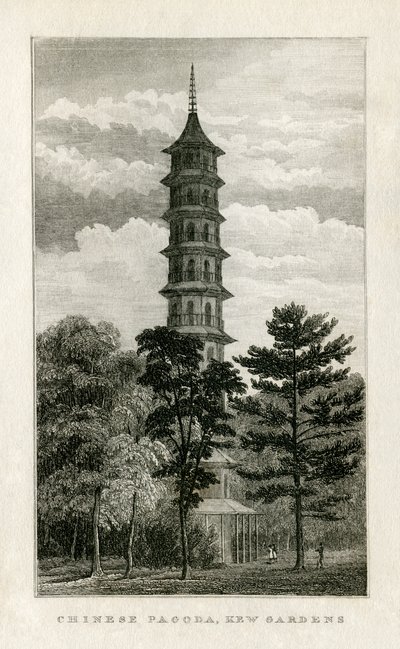 Pagode chinoise, Jardins de Kew - Unbekannt