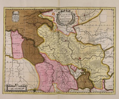Cliuia ducatus et Rauestein dominium - Unbekannter Künstler