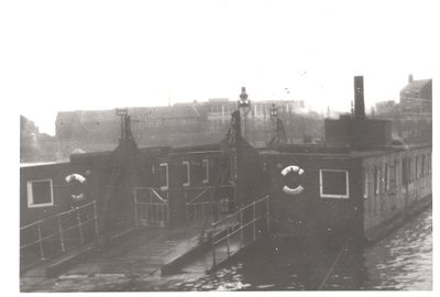 Vue rapprochée du bac à chaîne du port de Blyth - Unbekannt