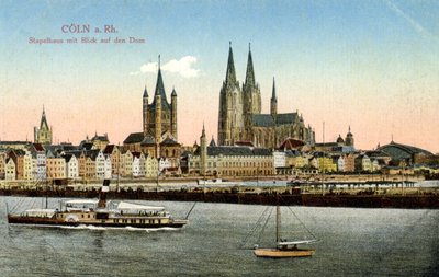 Cologne Allemagne début du 20e siècle (carte postale) - Unbekannter Künstler