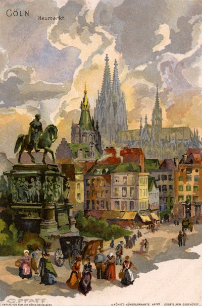 Cologne, Allemagne, début du 20e siècle - Unbekannter Künstler