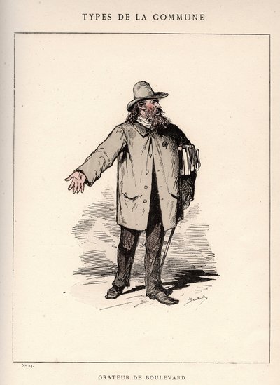 Commune de Paris : costume de ORANER DE Boulevard (24) dans « Les Communeux » - Unbekannt