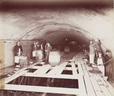 Construction, Tunnels Construction du tunnel de Rotherhithe, Londres - Unbekannt