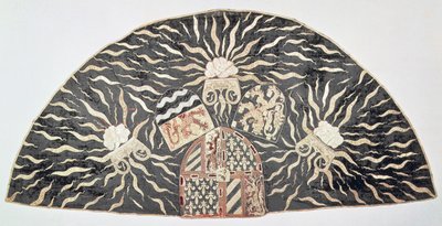 Chape de velours noir avec broderie appliquée portant les armoiries du duc de Bourgogne, Pays-Bas méridionaux, vers 1476 - Unbekannt