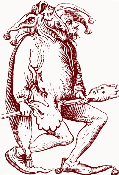 Bouffon de cour - Unbekannter Künstler