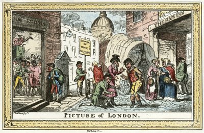 Cruikshank - Image de Londres - Unbekannter Künstler