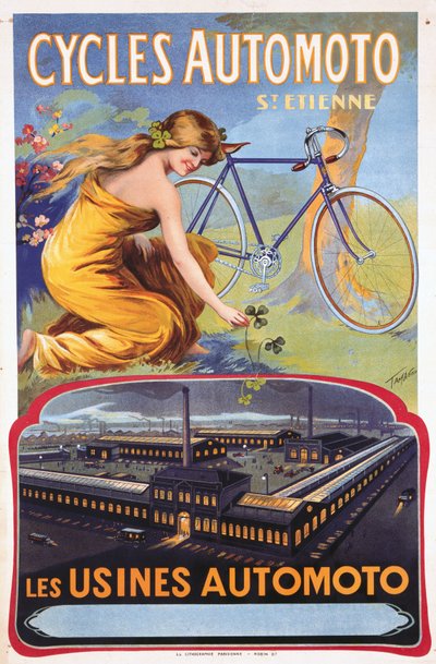 Cycles Automoto St Etienne - Les Usines Automoto, vers 1914 - Unbekannt