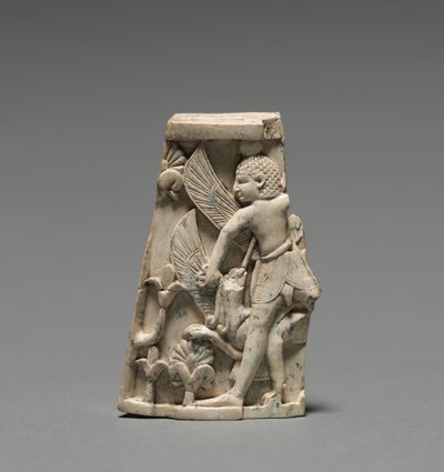Plaque décorative : Homme et griffon en combat, 900-800 av. J.-C. - Unbekannt