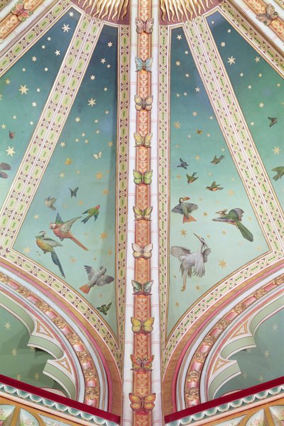 Détail du plafond, Castell Coch, South Wales - Unbekannt
