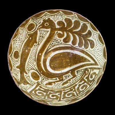 Plat imitant le lustre. Iran oriental - William M. Timlin