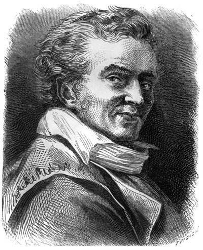 Dominique Vivant Denon (1747-1825) écrivain, graveur et administrateur français du musée du Louvre - Unbekannter Künstler