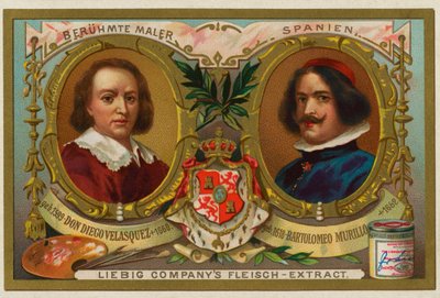 Don Diego Velasquez et Bartolmeo Murillo - Leopold Blonder