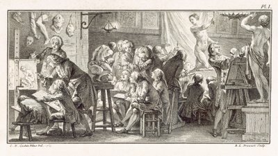 Classe de Dessin, illustration du 