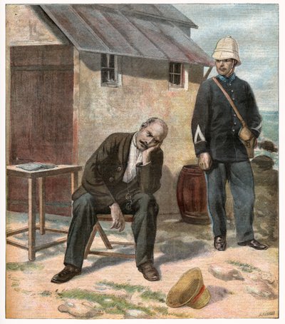 Affaire Dreyfus. 1896 - Unbekannter Künstler
