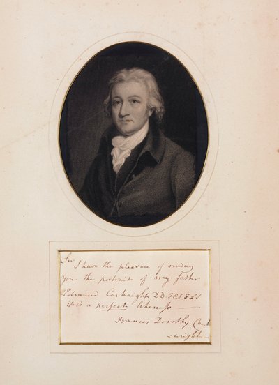 Edmund (Edmond) Cartwright, pionnier britannique des textiles, fin 18e-début 19e siècles - Unbekannt