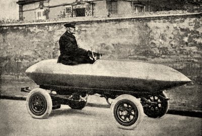 Voiture de course électrique - Unbekannter Künstler