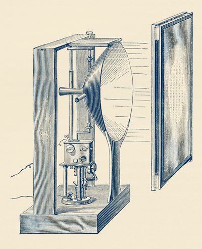 Projecteur électrique utilisé dans Le Prophète de Meyerbeer - Unbekannter Künstler