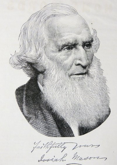 Gravure de Josiah Mason - Unbekannter Künstler