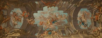 Projet de fresque au plafond - Unbekannter Künstler