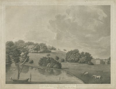 Enville Hall (gravure à l