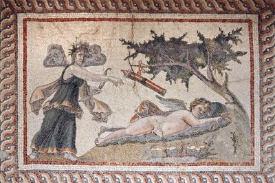 Éros et Psyché Mosaïque, de Samandegi, Turquie - Unbekannt