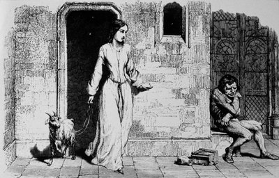 Esmeralda et Quasimodo - Unbekannter Künstler