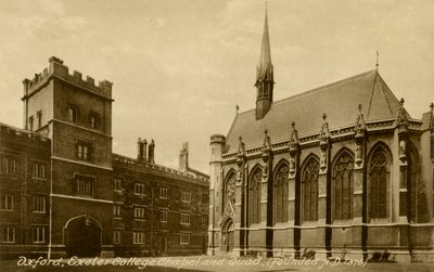 Exeter College, Oxford - Unbekannter Künstler