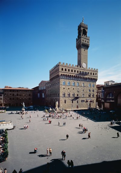Extérieur du Palazzo Vecchio conçu par Arnolfo di Cambio - Unbekannt