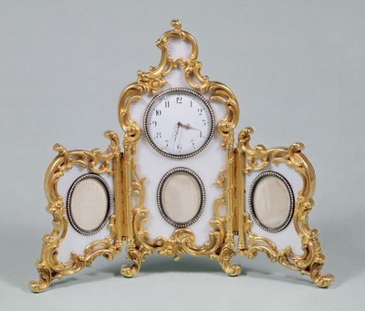 Horloge de bureau style Louis XV de Fabergé - Unbekannt