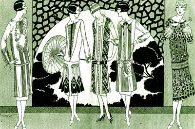Mode : robes en mai 1925 - Unbekannter Künstler