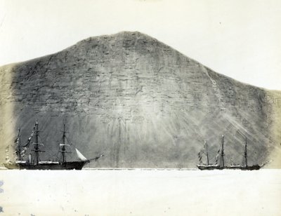Jeûne de la banquise, sous le cap Prescott, baie Franklin Pierce - Unbekannter Künstler